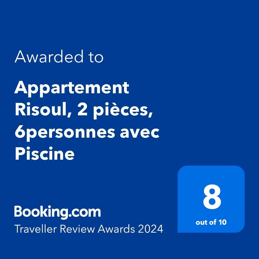 Appartement Risoul, 2 pièces, 6personnes avec Piscine Risoul